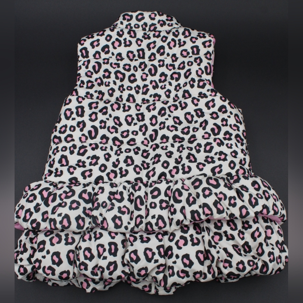 Kids Headquarters Cheetah Print Puffer Vest – Size 6 - Picture 2 of 6